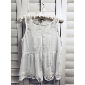 Forever 21 | Sheer top with lace detail